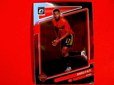 PANINI DONRUSS SOCCER FIFA 2022 OPTIC Ansu FATI Spain N° 146 metallic