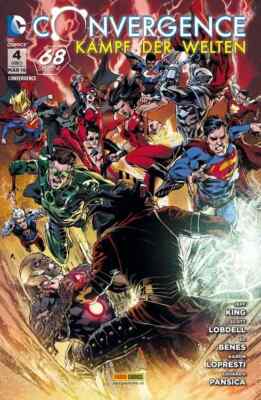   CONVERGENCE KAMPF DER WELTEN #4, Panini Comics/DC Comics 2016 COMICHEFT NEU