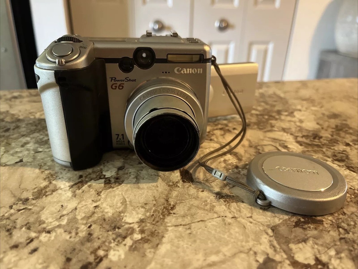 Canon PowerShot G6 7.1 Megapixels 4x Optical Zoom Digital Camera