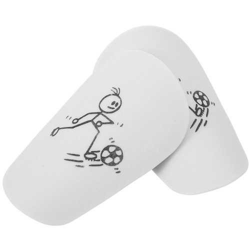 Protège-tibias De Foot Pour Enfants – Coques PE Ultra Résistantes, Soutien Ergonomique, Bandes Ajustables, Jaune Ou Bleu, 18x8 Cm, De 10 à 14 Ans