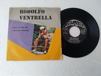 RODOLFO VENTRELLA '' WAS WIR SIND / WEISSER WELPE '' 45 RUNDEN ITALIEN NEU RAR