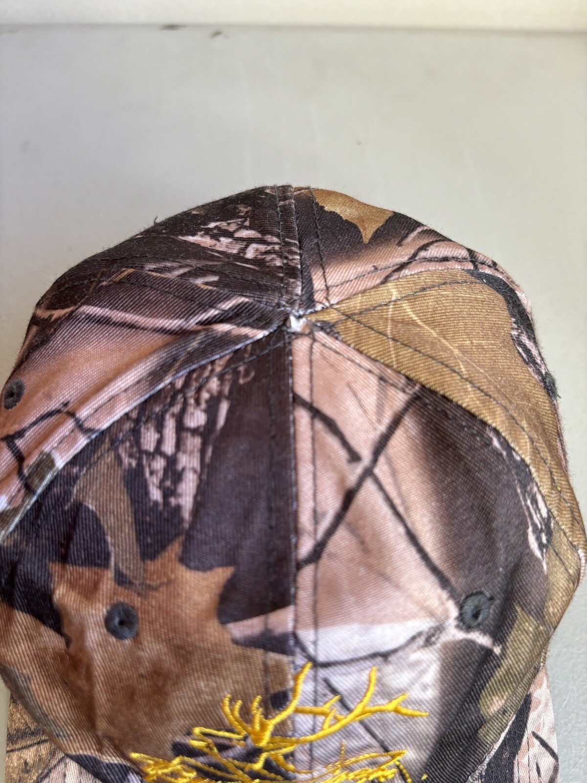 Budweiser Camo Hat Strapback Adjustable Camouflag… - image 3