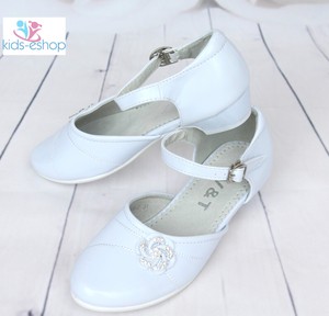 Christening Bridesmaid Communion Girls Shoes Party White-XD-04 Flower-Girl Christening Bridesmaid Communion Girls Shoes Party White-XD-04 Flower-Girl