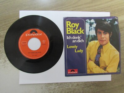Old 45 RPM Record - Polydor 53 091 - Germany - Roy Black - Ich Denk An Dich / Lo