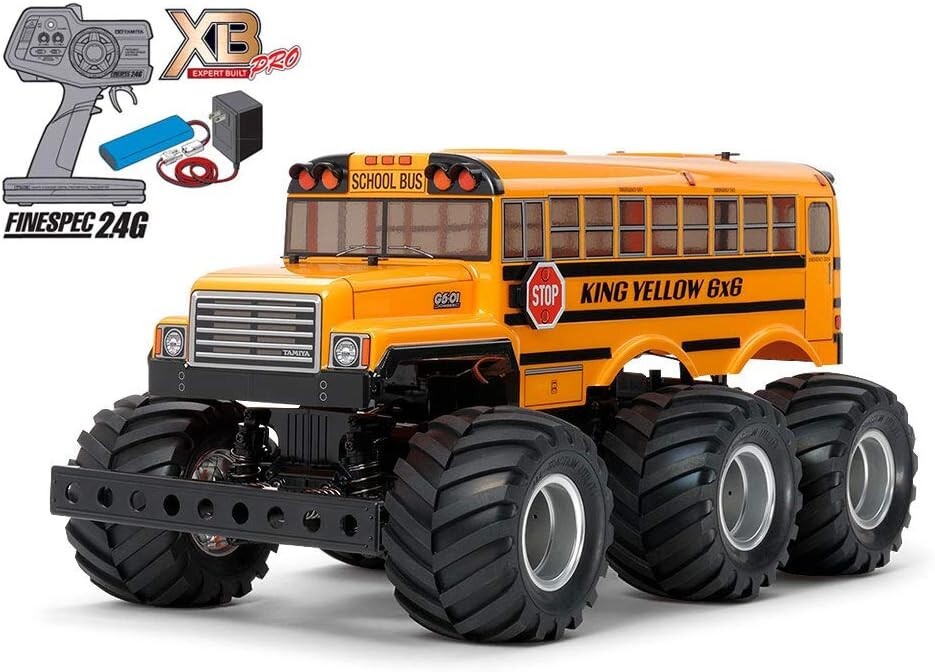 TAMIYA 1/18 XB Series No.206 57906 XB King Yellow 6x6 G6-01