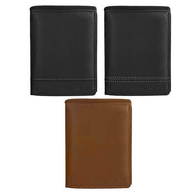 Portafoglio Uomo Slim In Pelle Con Protezione RFID - Porta Carte, Banconote E Monete, Design Compatto - Foto 2