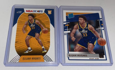 QTY (2) 2020-21 Elijah Hughes RC Rookies NBA Hoops & Donruss Rated Rookie