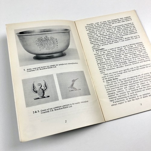 The Identification of Coats of Arms on British Silver | Hubert Chesshyre, 1978 - Picture 5 of 11