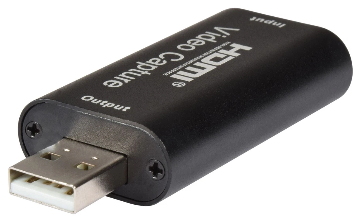 Video Capture Card 4K HDMI Computer Smart Device for Preview and Storage