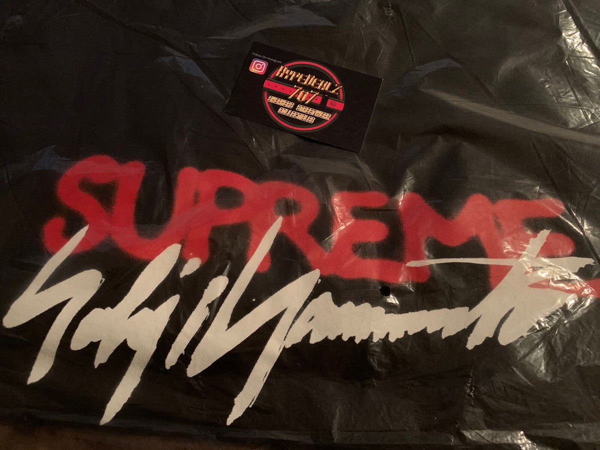 Supreme FW20 Yohji Yamamoto Logo Crewneck Sweatshirt XL