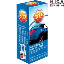 Automotive Tonneau Cover Cleaner & Protectant Kit Vinyl Convertible Tops New