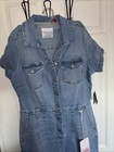 NWT Celebrity Pink Denim/Jean Short Sleeved Jumpsuit NEW — photo 3