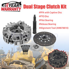 Fits John Deere 950 990 1050 870 1070 Ch18376 Dual Stage Clutch Kit Lva801352