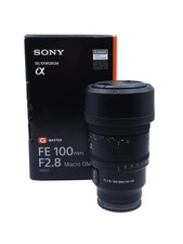 Used Sony FE 100mm f/2.8 Macro GM Lens (Sony E)