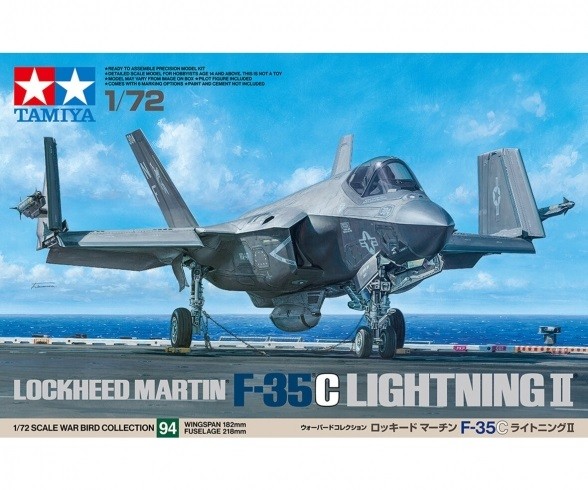 Tamiya 60794 - 1:72 US F-35C Lightning II - New