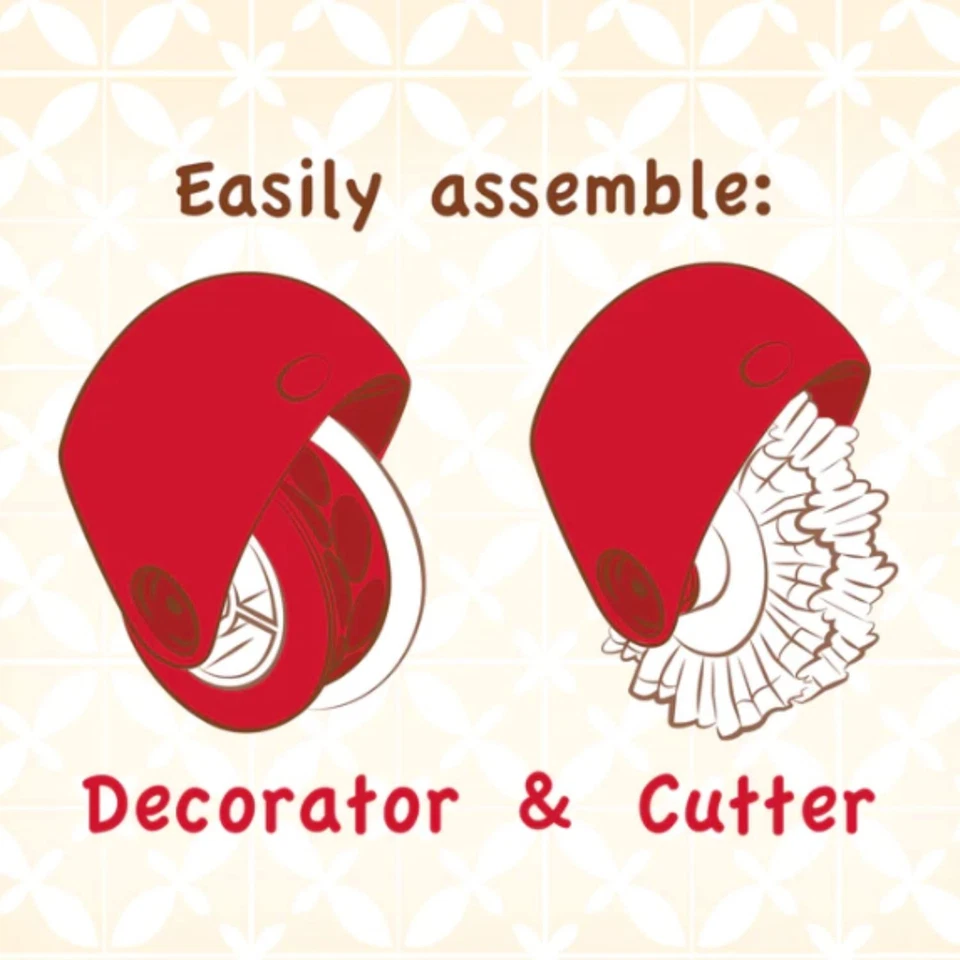 Talisman Designs Pastry Wheel Decorator & Cutter Set | Dishwasher Safe & Food... - Image 2 of 4