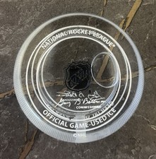 2015 Stanley Cup Chicago Blackhawks Game-Used Ice Hockey Puck