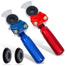 Glad Hands Set Service Emergency Hand Anodized Aluminum Handles Grips Seals