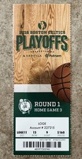 NBA Round 1 - 2016 Playoff Ticket Game 6 Boston Celtics vs Atlanta Hawks