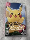 New ListingNintendo Pokémon: Let's Go, Pikachu! Switch Game w/ Case Multiplayer 2018