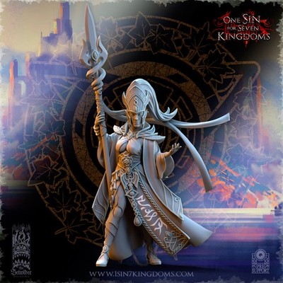 Beholder Miniatures- Sephirya, Queen of the Moor (Tabletop & Rpg Miniatur)