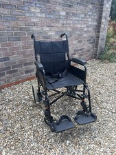 Invacare Ben Ng TR 17x17 Black Foldable Wheelchair Compact