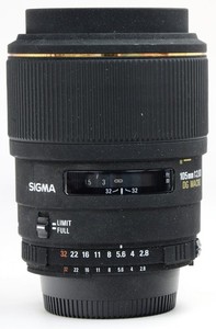 NIKON Sigma 105mm 2.8 D Macro 1:1