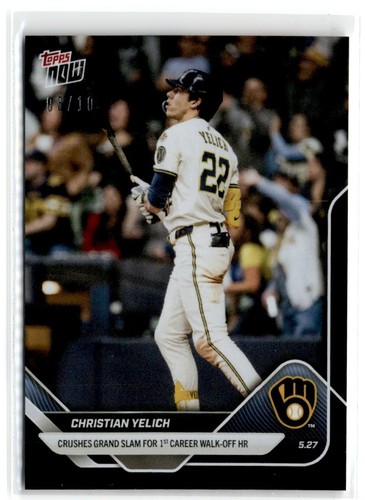 2025 Topps Now 224 Christian Yelich