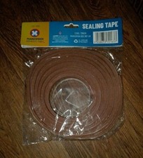Brown  sealing tape for windows and doors. Brand new