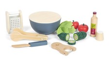 small foot houten salade snijplankje "fresh", speelgoed voor de kinderkeuken, vo