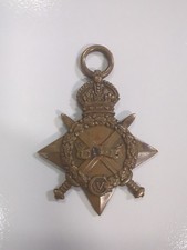 Rare! WW1 British Star Medal 1914-1915