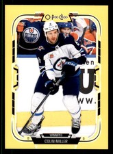 2025-26 O-Pee-Chee Yellow Border #195 Colin Miller Winnipeg Jets