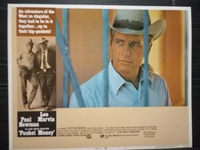 Lobby Card 1972 POCKET MONEY Paul Newman great CU Terence Malick script