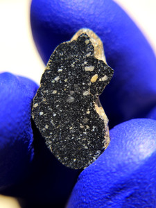 NWA 12826 Lunar Meteorite 1.945g End Cut | Black Matrix | Rare Moon Rock | COA