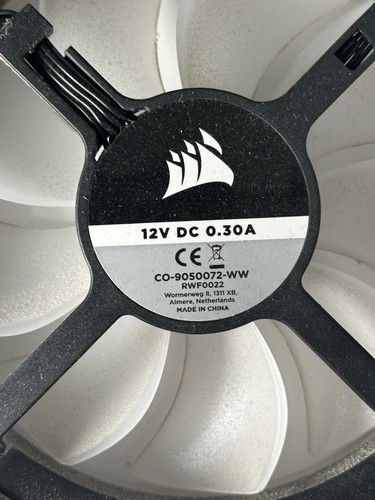Corsair CO-9050072-WW RWF0022 12V 0.3A Cooling Fan - Afbeelding 3 van 3