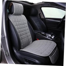 Car Seat Covers Front Seat Only,Cloth Car Seat Covers,Linen A Gray Backrest