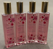 4-Pack Bodycology Sweet Love by Bodycology Fragrance Mist Spray 8 oz Bottles