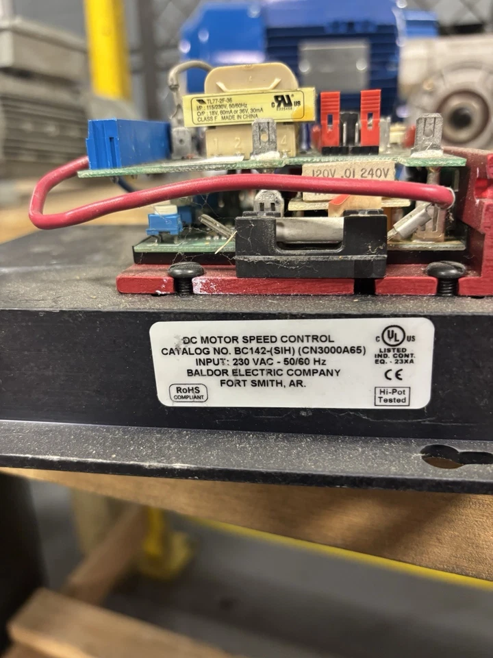 BALDOR ELECTRIC BC142-(SIH) DC MOTOR SPEED CONTROL 230VAC 50/60HZ CN3000A65 - Image 4 of 4