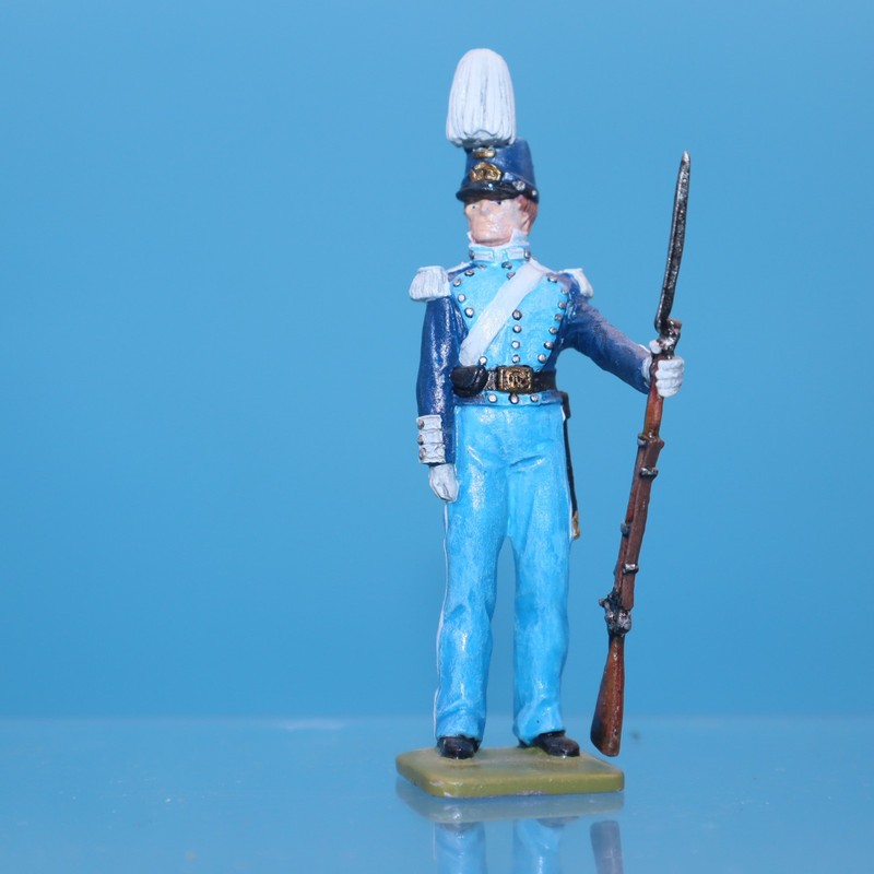 Vintage imrie risley TOY SOLDIER -UNION ARMY CIVIL WAR DRESS UNIFOR 54mm PAINTED