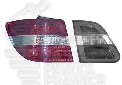 Feu arrière-gauche extérieur de rechange pour Mercedes Classe B 2009 2010 2011 rouge