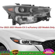 For 2022-2023 Mazda CX-5 Full LED Headlight Headlamp w/AFS Right Passenger Side