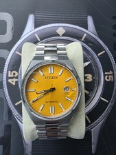 Citizen Tsuyosa Yellow READ DESCRIPTION  Fits ~6.5" Wrist /No Box/No Spare Links