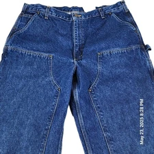 Carhartt Jeans Men's 40x34 B73 DST Double Front Washed Logger Dungaree New Tags 