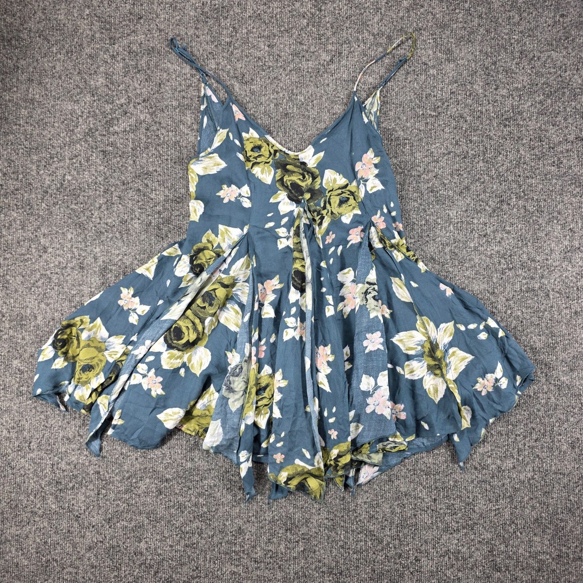 kimberly mini dress AMUR Kimberly Mini Dress Mosaic Poppies