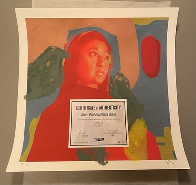 Kevin Ledo Alice HPM Art Print Signed PP Printer Proof X/2 COA