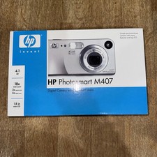 HP PHOTO SMART M407 DIGITAL CAMERA 4.1 MEGA PIXELS 4.1MP COMPACT CCD Camera New