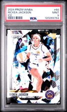 2024 Panini Prizm WNBA - RICKEA JACKSON #60a - Rookie ICE - PSA 9 - ROOKIE - PSA