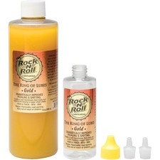 Rock-N-Roll Gold Bike Chain Lube - 16 fl oz, Drip GOLD 16