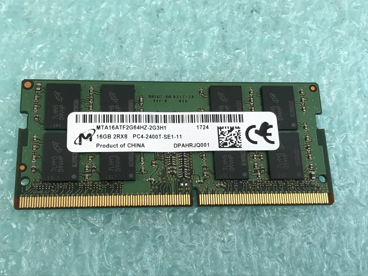 PC4-19200 (DDR4-2400) Bus Speed SO-DIMM Computer Memory (RAM) 16