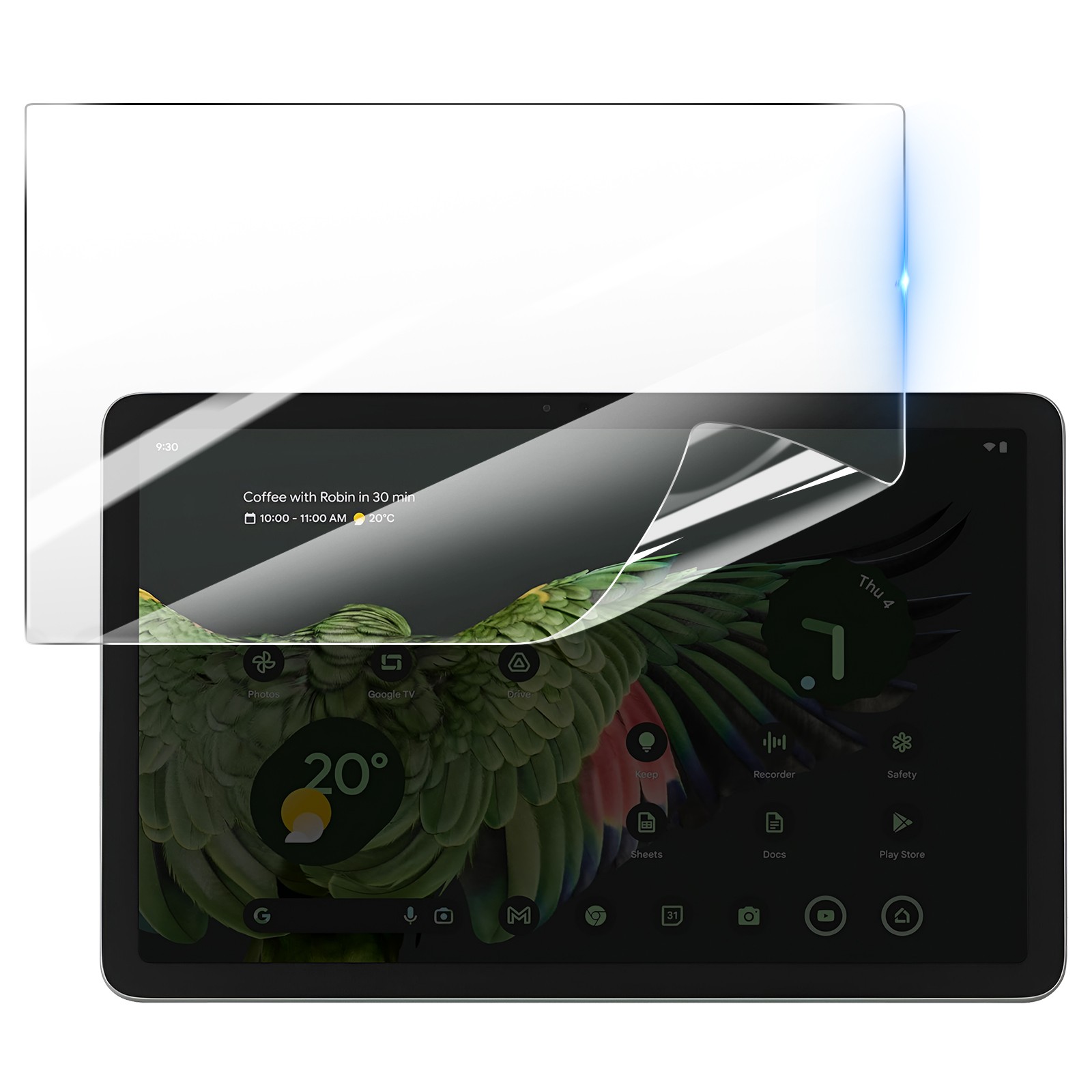 Film hydrogel anti-rayures pour Google Pixel Tablet : oubliez les bulles et les fissures